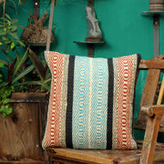 Multicolour 100% Jute Cushion Covers.