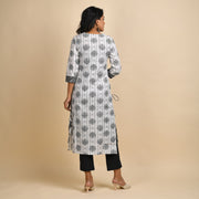 RangDeep Women Calf Length Straight Kurti