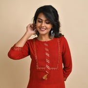 RangDeep Women Cotton Straight Kurta