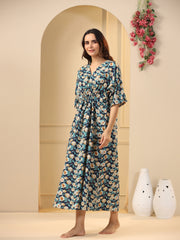 Women Pure Cotton Lounge Dress