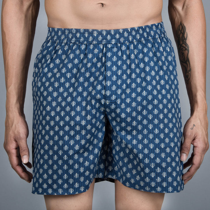 Sanskruti homes Indigo Printed Men Boxer
