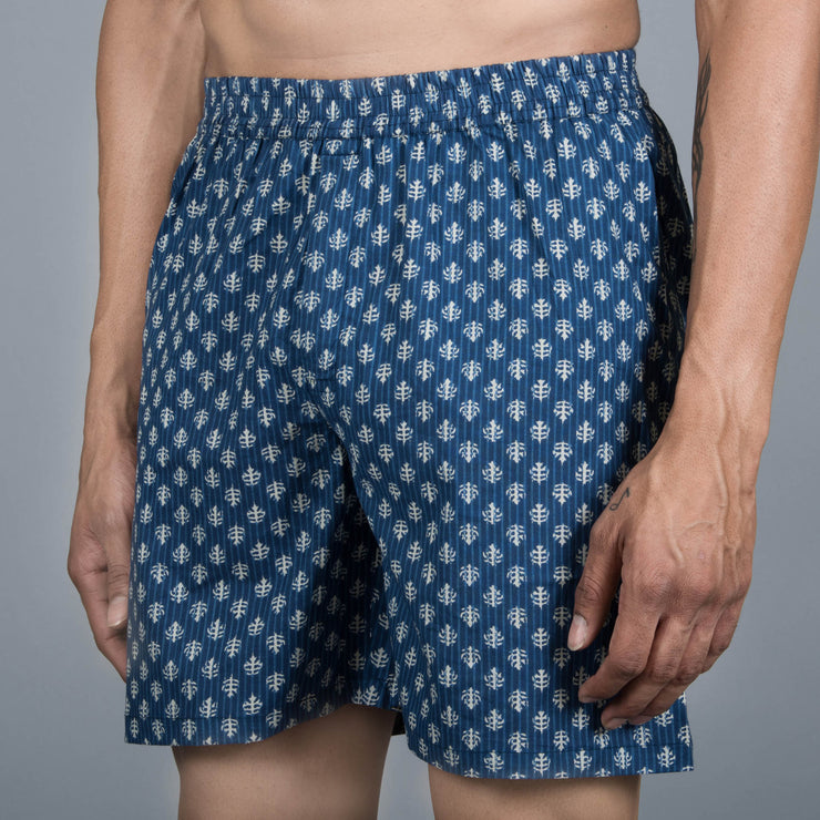 Sanskruti homes Indigo Printed Men Boxer
