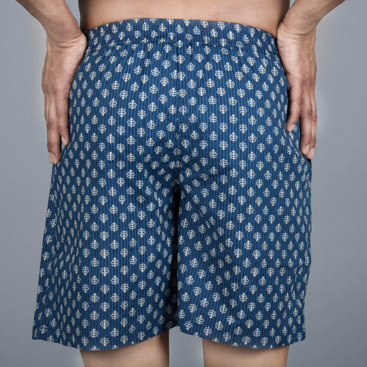 Sanskruti homes Indigo Printed Men Boxer