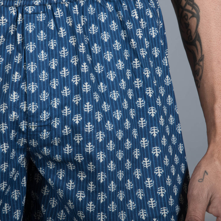Sanskruti homes Indigo Printed Men Boxer
