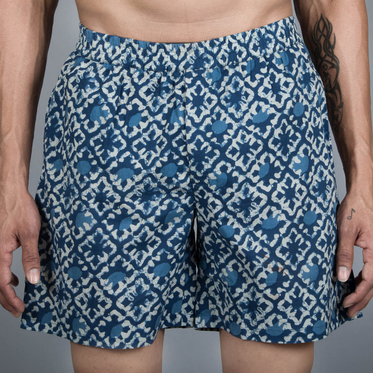 Sanskruti homes Indigo Printed Men Boxer