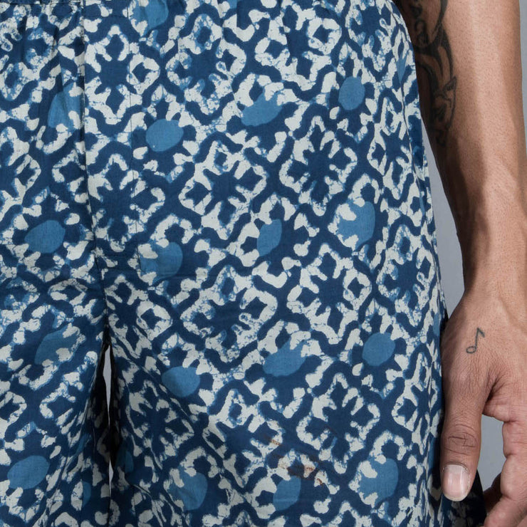 Sanskruti homes Indigo Printed Men Boxer