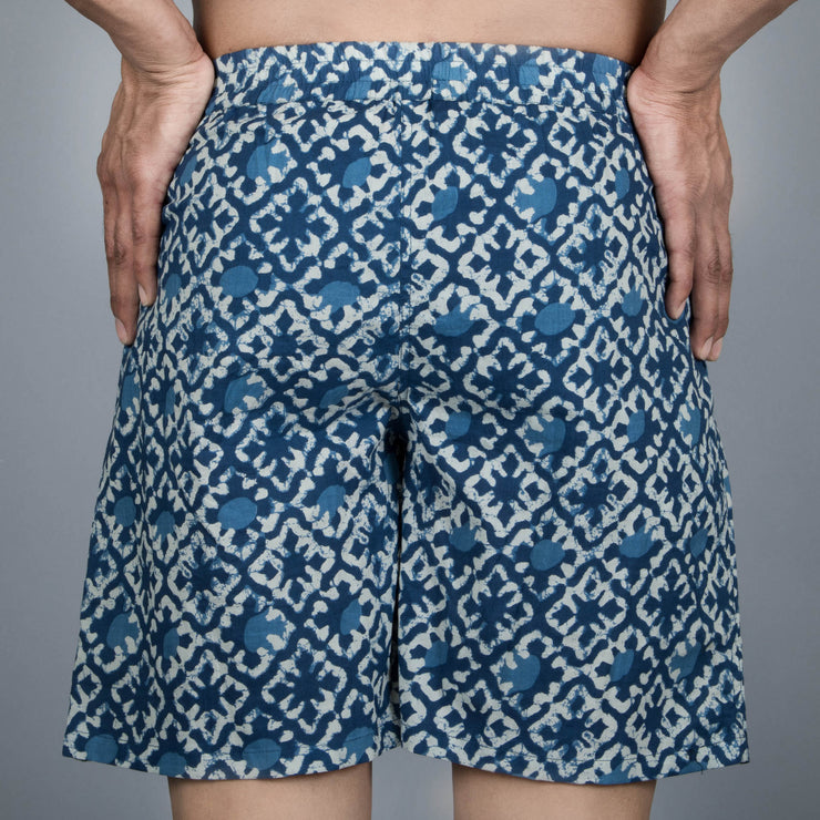 Sanskruti homes Indigo Printed Men Boxer