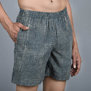 Sanskruti homes Grey Striped Men Boxer