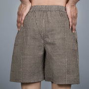 Sanskruti homes Tan Striped Men Boxer