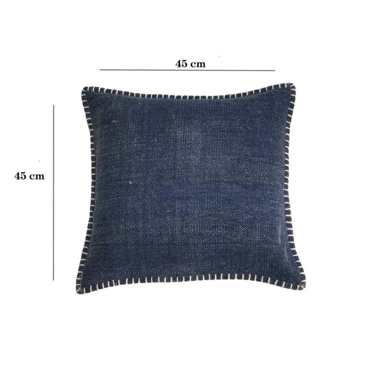 Blue 100% Cotton Cushion Covers.