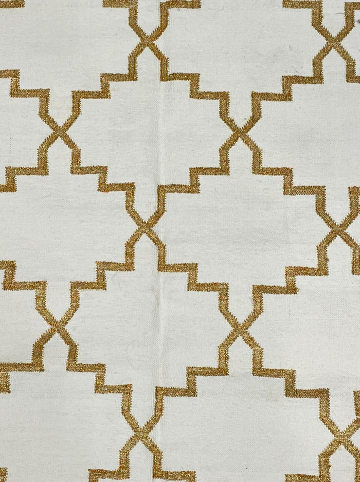 Hand-weaved 100% Cotton Multi-color Rug
