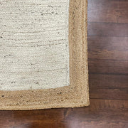 Hand-weaved Designer Jute Rug