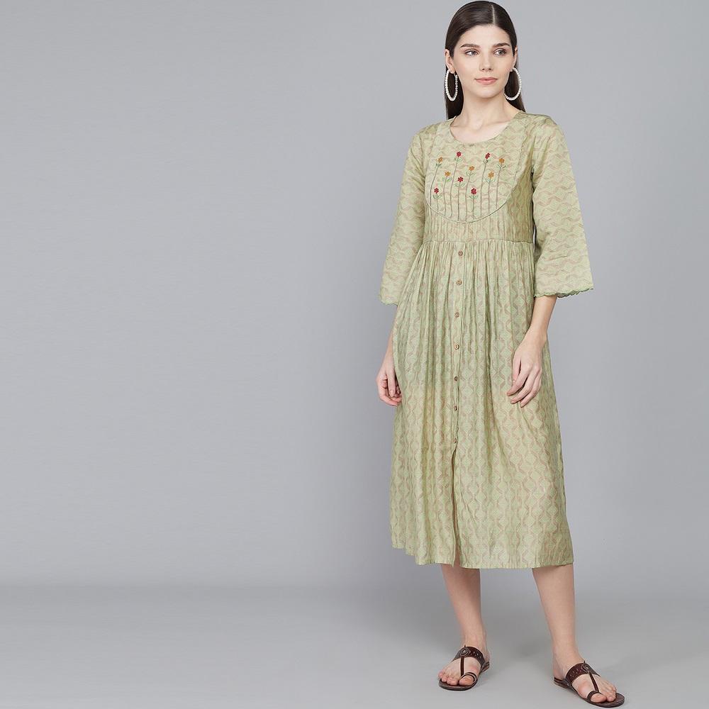 MUSLIN WOMEN'S KURTA Kurti Dupatta set Pant Rangdeep-Fashions 