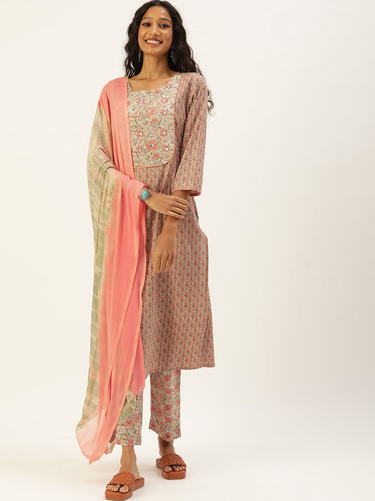 Buy Kurti Dupatta Set & Festive Wear Kurta Sets - Apella