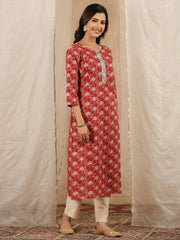 Women Pure Cotton Kurta Kurti Rangdeep-Fashions 